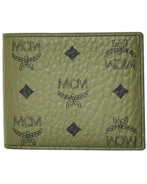 MCM Bifold Wallet - Green