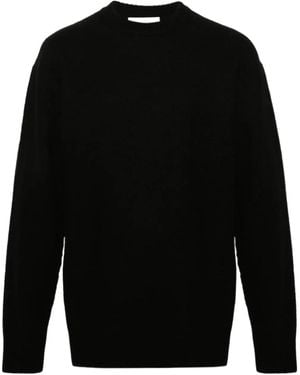 Jil Sander Long-Sleeved Sweater - Black