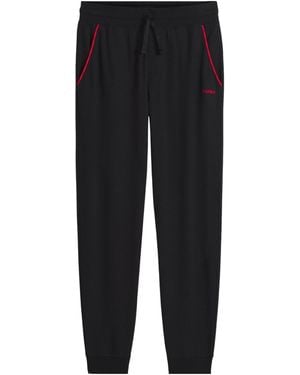 BOSS Drawstring Ankle Sweatpants - Black
