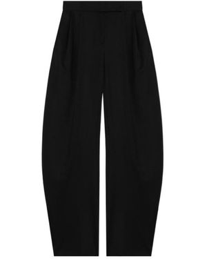 The Attico Gary Casual Trousers - Black