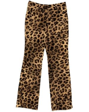 Ba&sh Casual Pants With Belt Loops - Natural