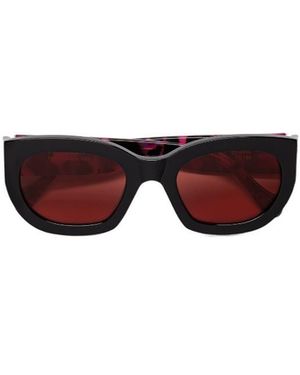 Retrosuperfuture Logo Sunglasses - Multicolour