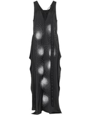 Stella McCartney Embellished Stretch-Satin Gown - Black