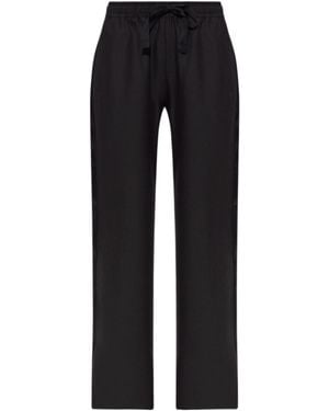 Zadig & Voltaire Drawstring Side-Stripe Trousers - Black