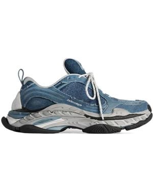 Balenciaga Triple S.2 Denim Sneaker - Blue