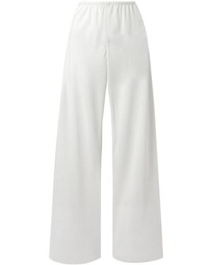 The Row Gala Wide-Leg Trousers - White