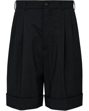 Comme des Garçons Belt-Loop Shorts - Black