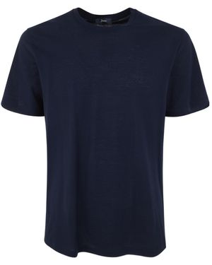 Herno Short Sleeve T-Shirt - Blue