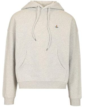 Vivienne Westwood Ashton Drawstring Hoodie - White