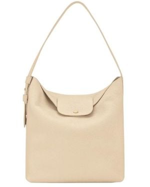 Longchamp Le Cadence L Shoulder Bag - Natural