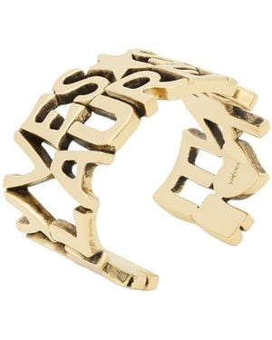 Saint Laurent Yves Bracelet - Metallic