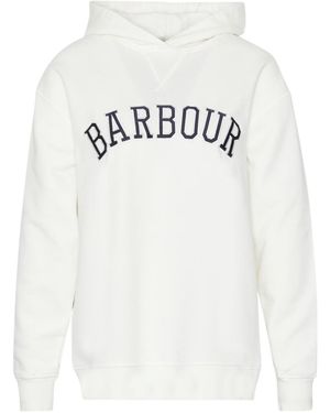Barbour Northumberland Hoodie - White
