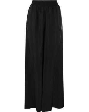Fabiana Filippi Wide Leg Pants in Black | Lyst