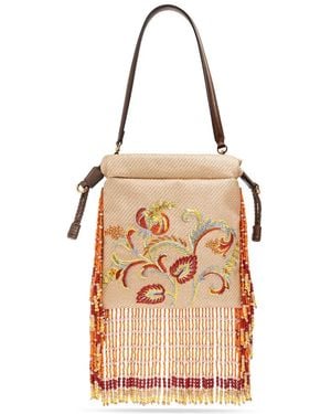 Etro Kalispera Small Handbag - Natural