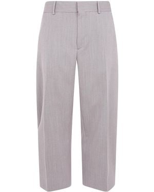 Studio Nicholson Casual Pants With Belt Loops - Gray