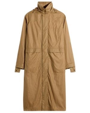 Lemaire Hooded Raincoat - Natural