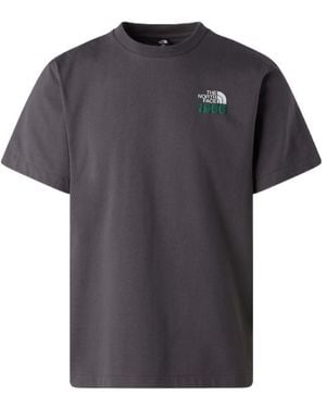 The North Face Logo-Print T-Shirt - Grey