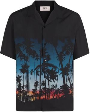Celine Shirts _Vi - Black