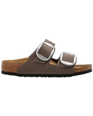 Birkenstock Round-Toe Sandals - Brown