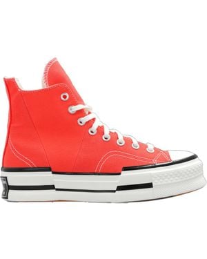 Converse Chuck 70 Plus Canvas Sneakers - Red