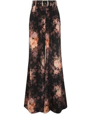 Zimmermann Illustration Tuck Trousers - Black