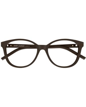 Saint Laurent Eyewear Cat-Eye Frame Glasses - Black