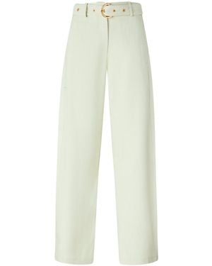 Pinko Belted Pants - White