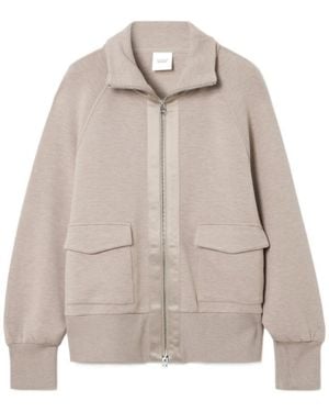 Varley Zipper Sweatshirt - Natural