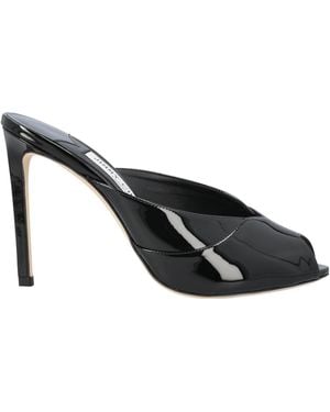 Jimmy Choo Brigitte Slip-On Mules - Black