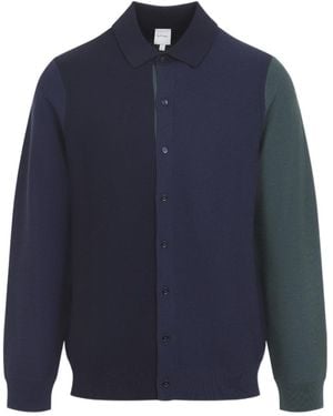 Paul Smith Knitted Shirt - Blue