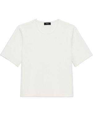 Theory Short-Sleeve Jersey T-Shirt - White