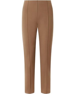 Max Mara Pergola Jersey Tapered Pants - Brown