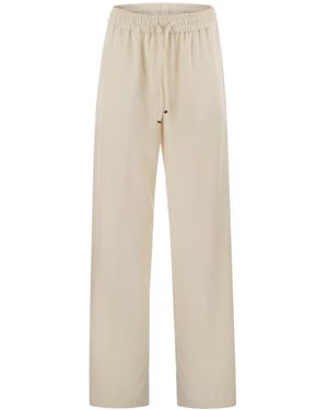 Dondup Elastic Waist Sweatpants - Natural