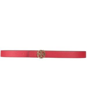Tory Burch Simple Solid-Color Double-Sided Belt - Pink