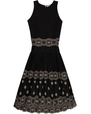 Vanessa Bruno Embroidered Dress - Black