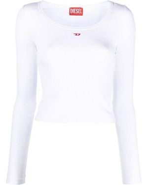 DIESEL T Ballet D Long-Sleeved Top - White