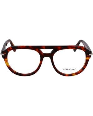 Ferragamo Optical Glasses - White