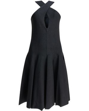 Alaïa Short Flared Dress - Black