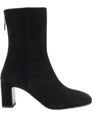 Jimmy Choo Daze 65 Back Zip Boots - Black