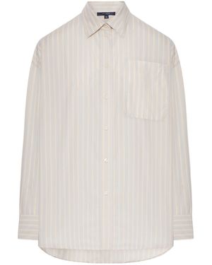 Soeur Stripe Shirt - White