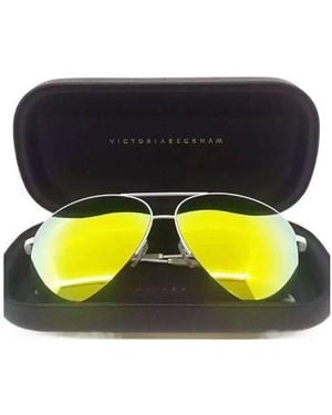 Victoria Beckham Logo Gradient Sunglasses - White