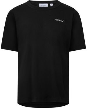 Off-White c/o Virgil Abloh Pure Crew-Neck Short-Sleeve T-Shirt - Black