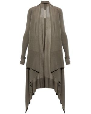 Rick Owens Long-Sleeve Knit Top - Grey