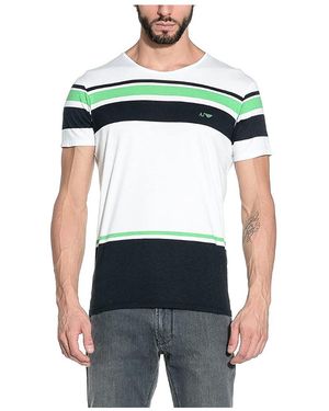 Armani Jeans Logo Details T-Shirt - White