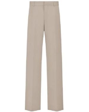 Dior Homme Regular Fit Straight Leg Pants - Gray