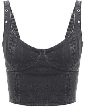 Ksubi Sleeveless Shirt - Gray