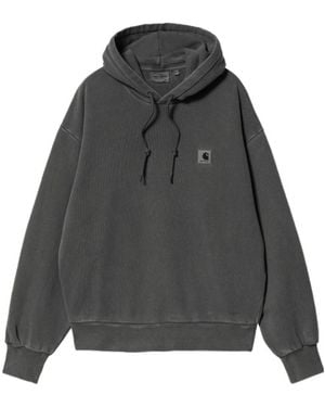 Carhartt Nelson Pull-Over Hooded Hoodie - Gray