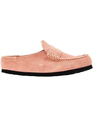 Birkenstock Mules With Stitching Details - Pink