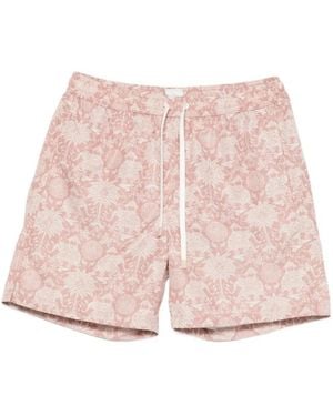 Eleventy Drawstring Swim Trunks - Pink