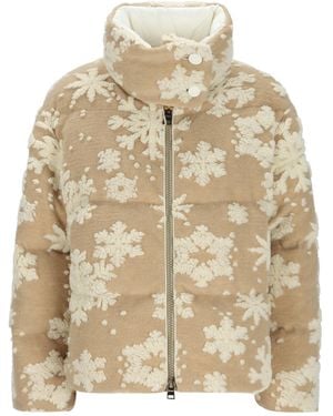 Herno Snowflake Jacquard Jacket - Natural